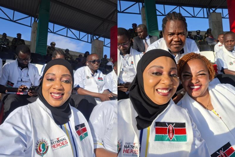 Citizen TV Journalist Mwanahamisi Hamadi.